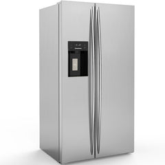 36" 20 Cu. Ft. Side-by-Side Refrigerator with Ice Maker & Water Dispenser