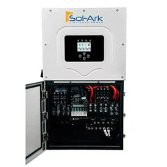 Sol-Ark 15K All-In-One Hybrid Solar Inverter | 120/240/208V 48V Pre-Wired | 10-Year Warranty