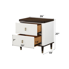 Carena - 5 Piece Bedroom Set (Eastern King Bed, Dresser, Chest, Mirror, Nightstand)