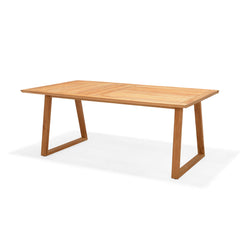 Agate Rectangular Teak Dining Table
