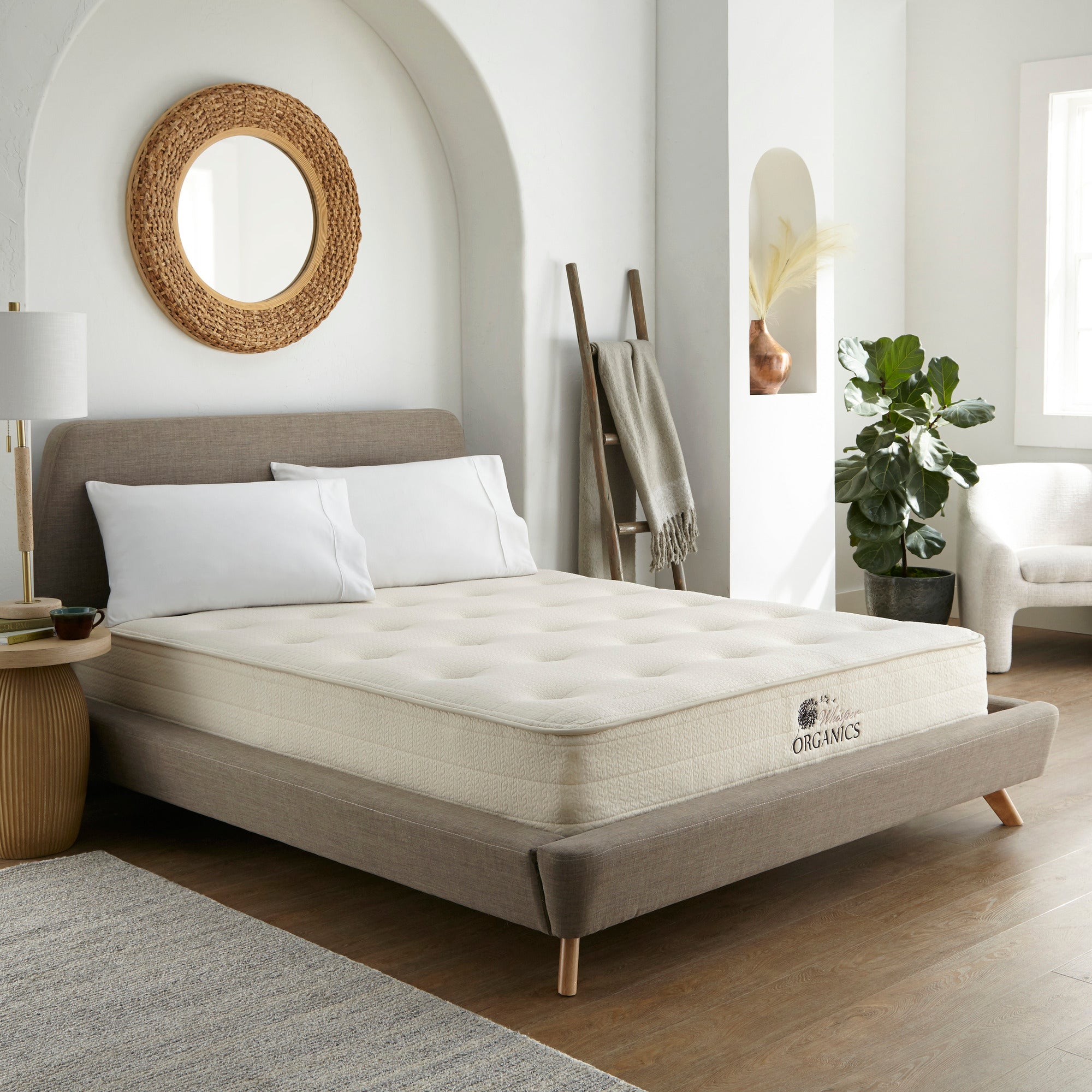 The Whisper Organic Mattress – GOTS Certified Latex & Pocket Coil