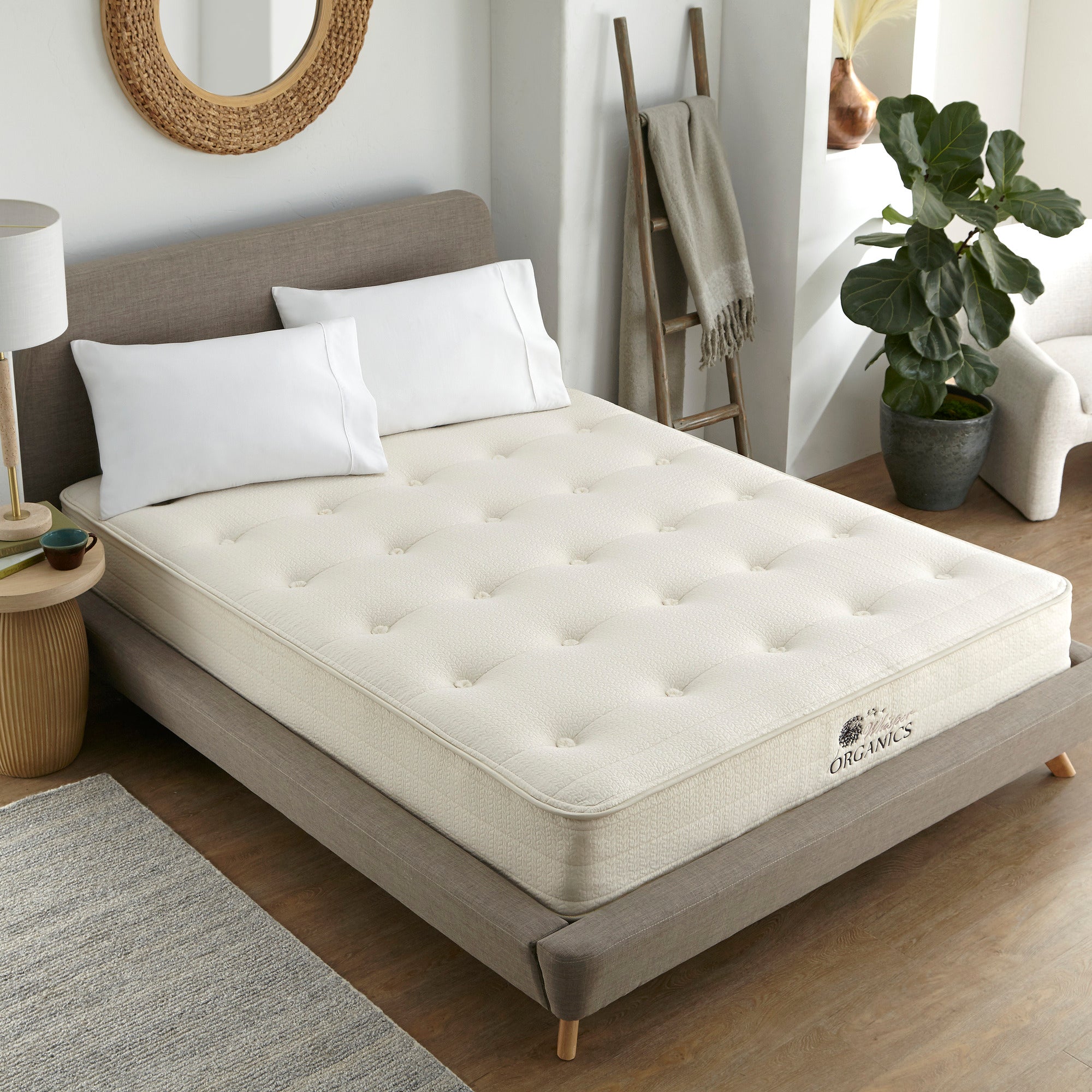 The Whisper Organic Mattress – GOTS Certified Latex & Pocket Coil