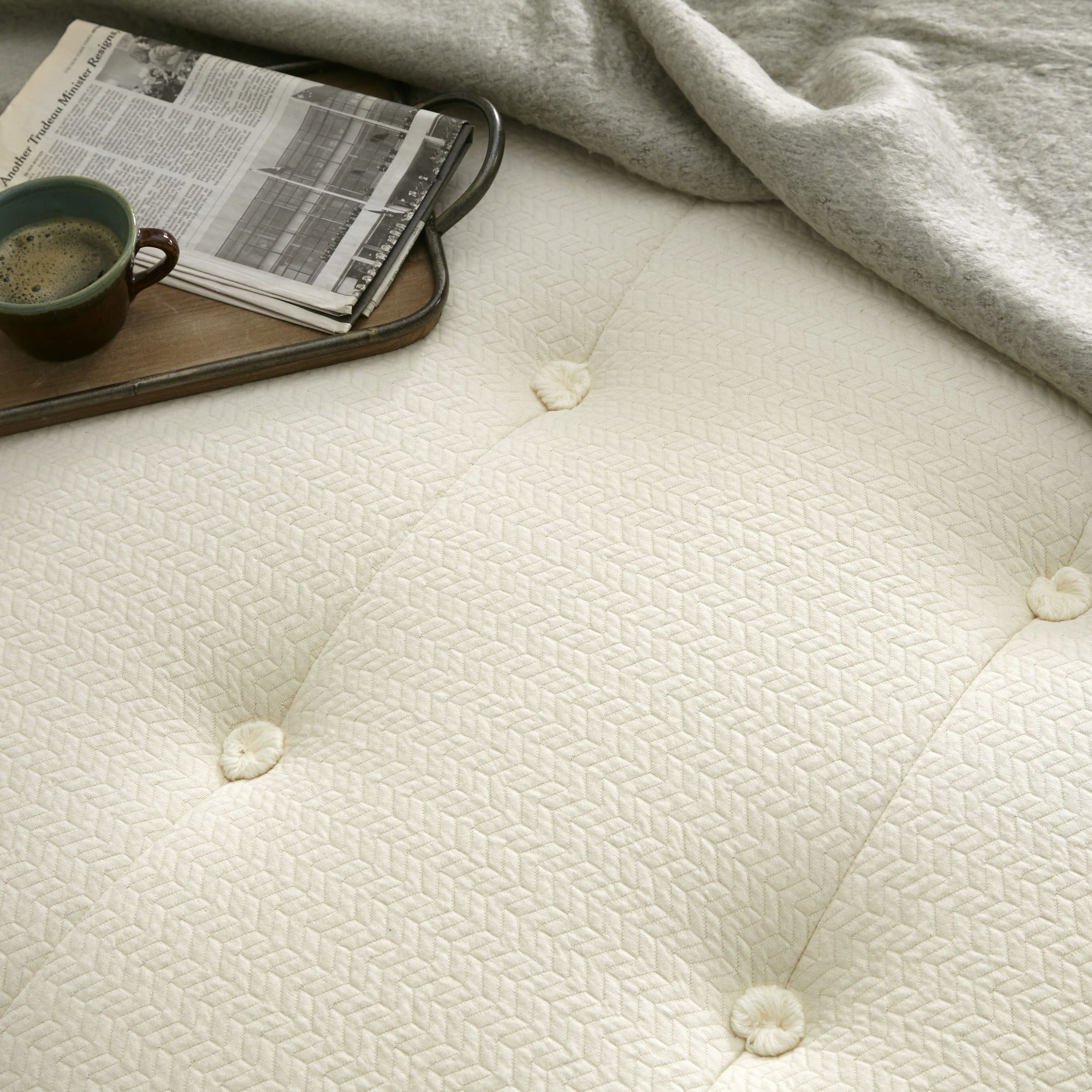 The Whisper Organic Mattress – GOTS Certified Latex & Pocket Coil