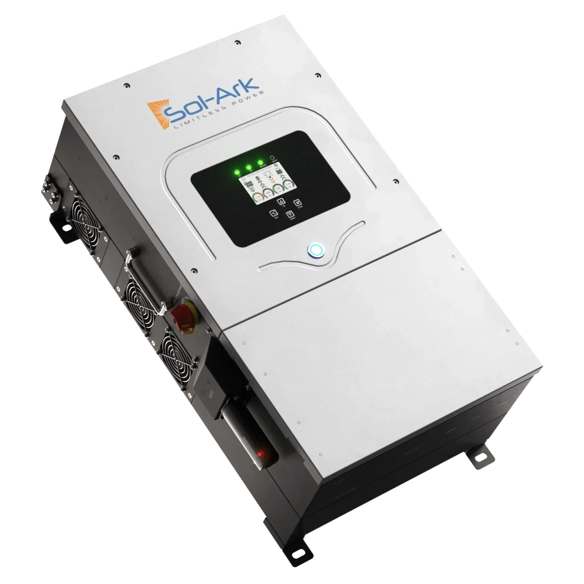 Sol-Ark 12K EMP Hardened | All-In-One Pre-Wired Hybrid Solar Inverter | 120/240/208V 48V  | 10-Year Warranty