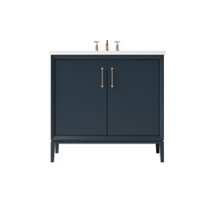 24" Alexandra Single Bath Vanity | Mid-Century Bathroom Vanity