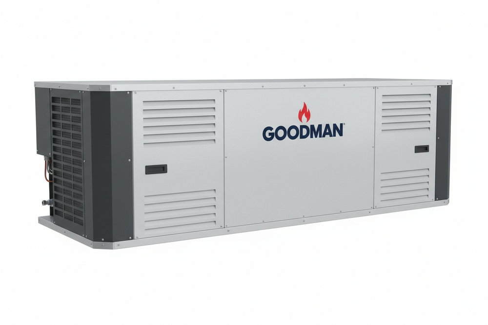 Goodman 5 Ton Horizontal Packaged Air Conditioner 13.4 SEER2 10.6 EER2
