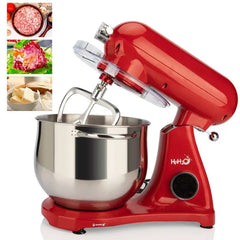 HPH2O 7L Stand Mixer 1500W | Professional Electric Dough & Food Mixer – Red