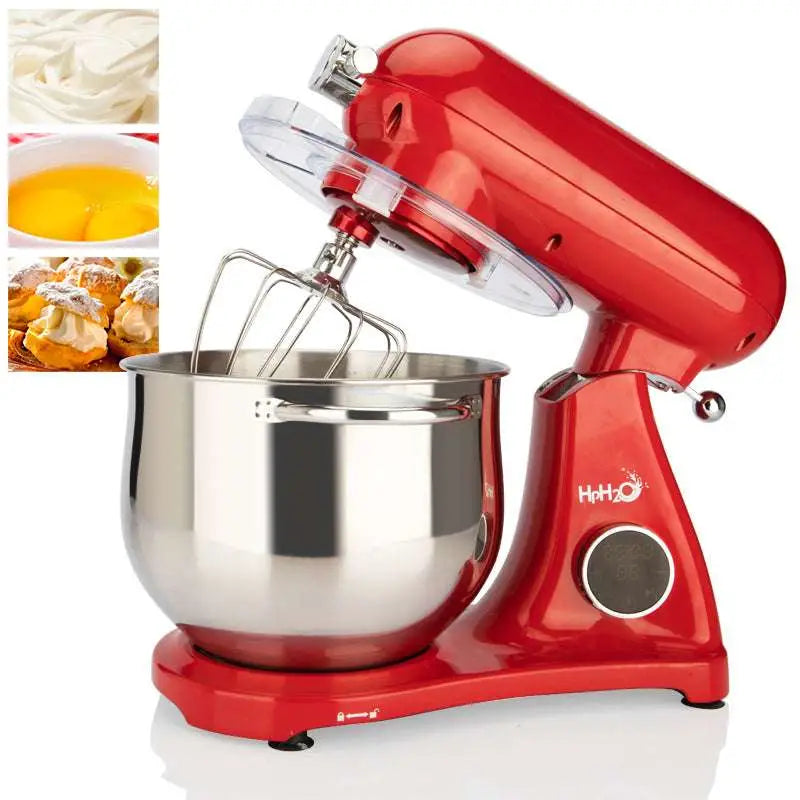 HPH2O 7L Stand Mixer 1500W | Professional Electric Dough & Food Mixer – Red