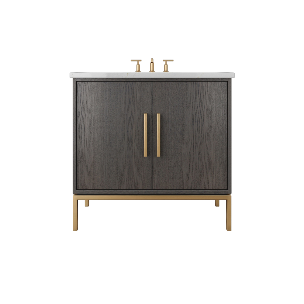 RIFT WHITE OAK SINGLE VANITY