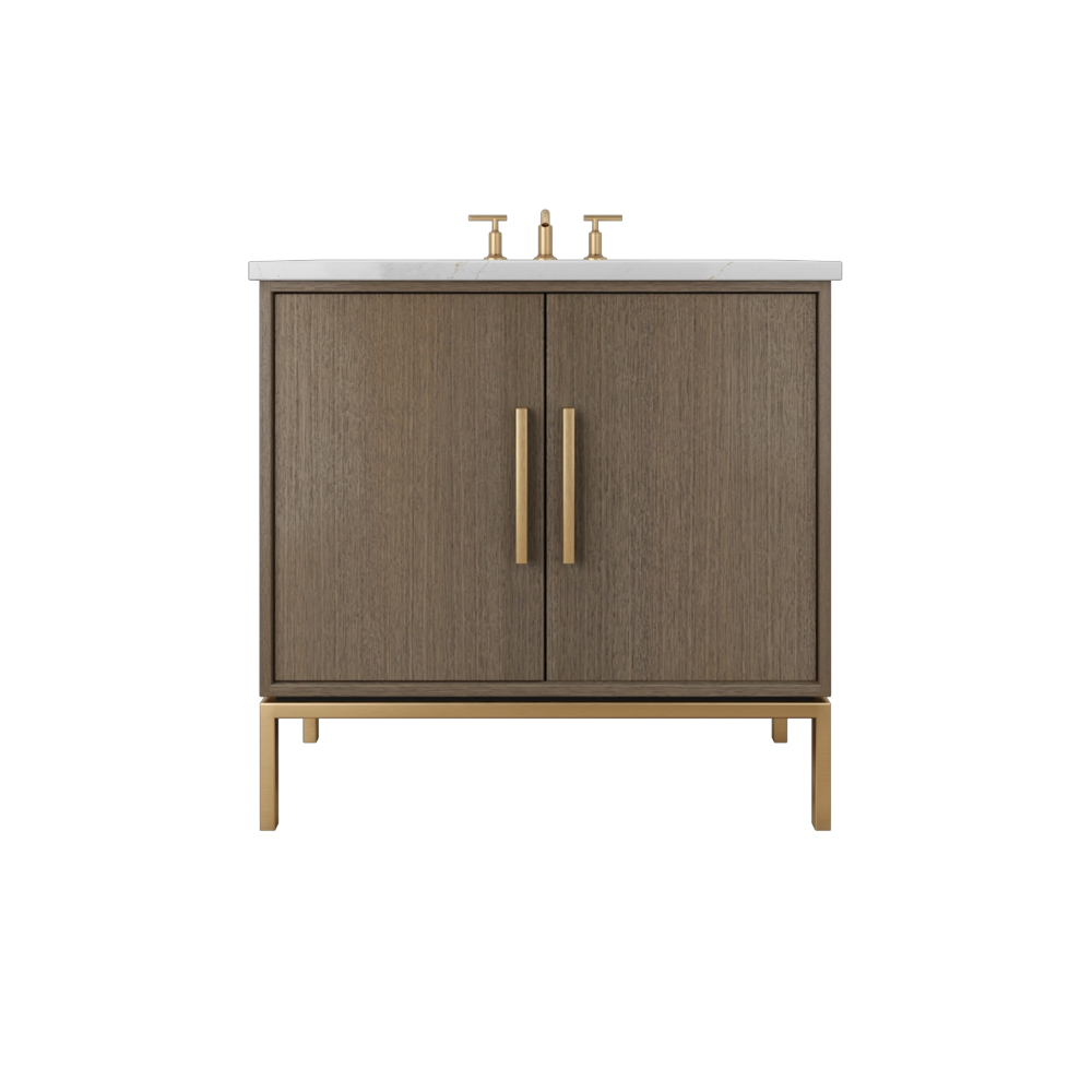 RIFT WHITE OAK SINGLE VANITY
