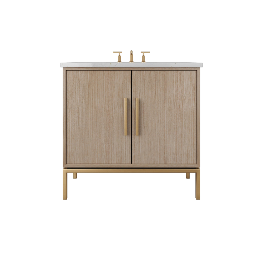 RIFT WHITE OAK SINGLE VANITY